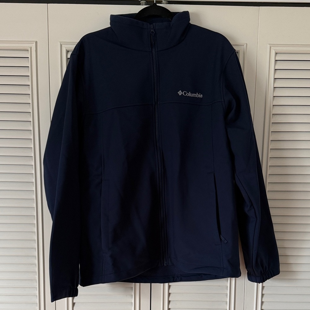 Columbia Deep Blue Full-Zip Jacket